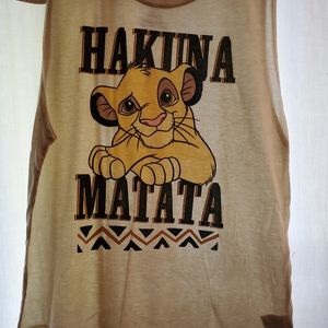 Hakuna Matata Sleeveless Tshirt